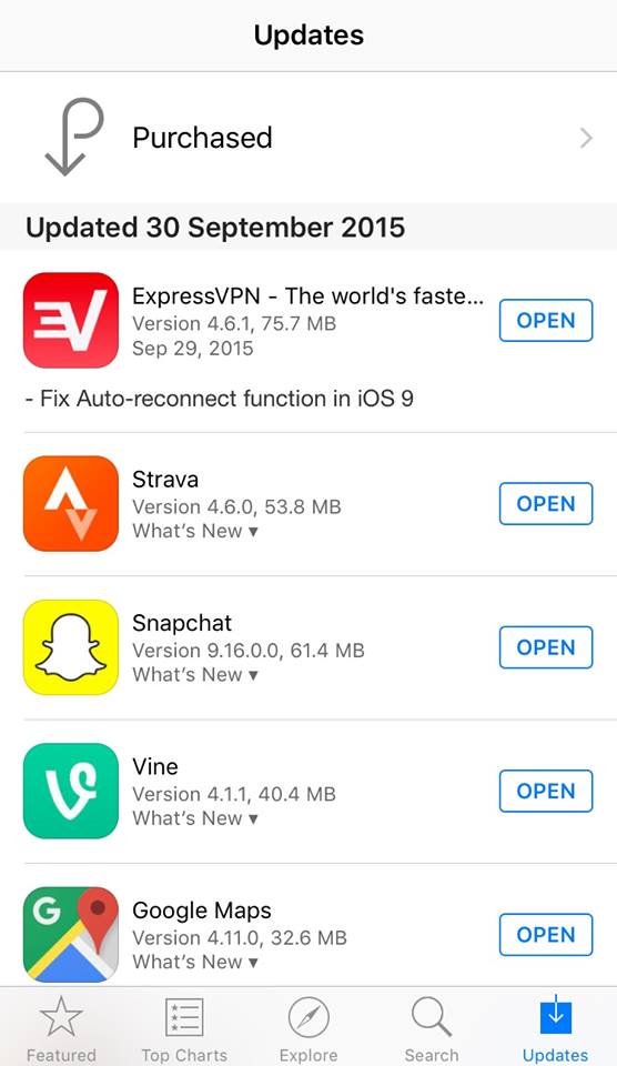 download expressvpn 4.6.1 from the app store