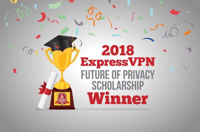Announcing the winner of the 2018 Future of Privacy Scholarship