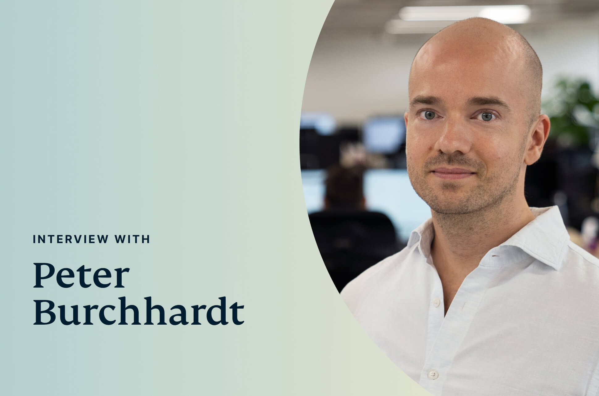 Peter Burchhardt interview portrait.