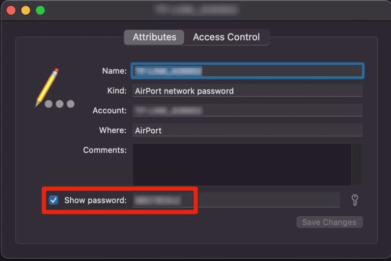 Show Password