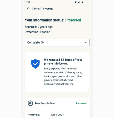 Results Screen Of Data Removal 435x450 1