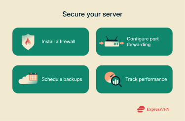 A list of tips and methods to keep a home server secure and stable.