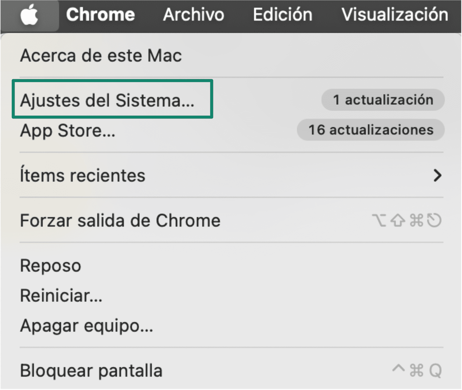 System Settings Es