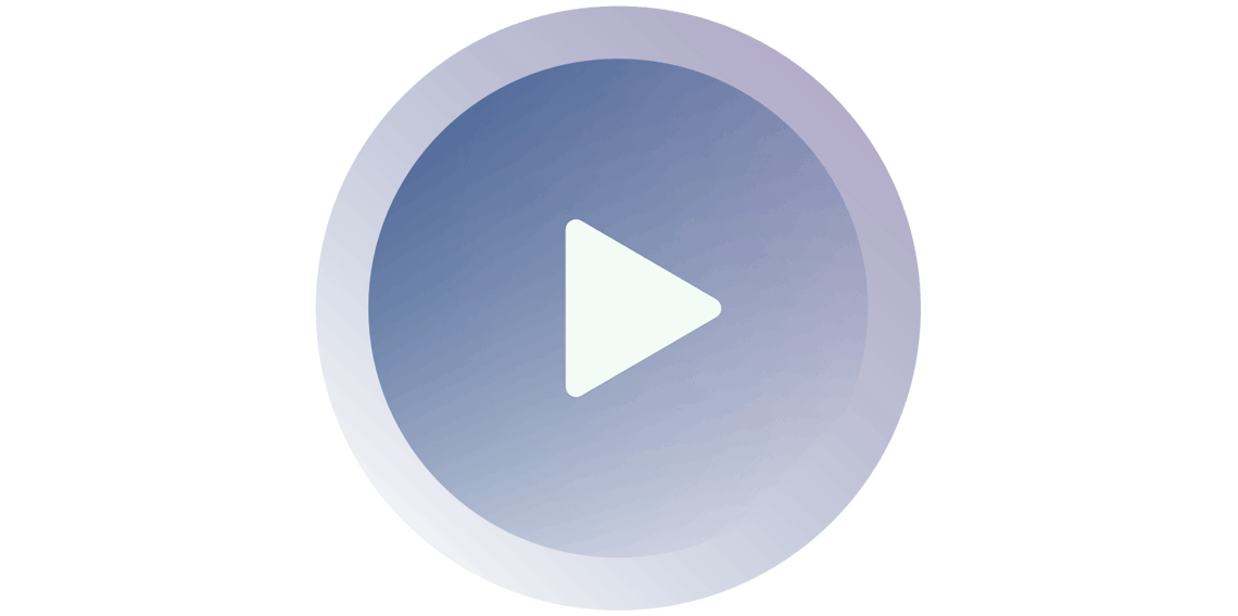 Botón azul de reproducción.