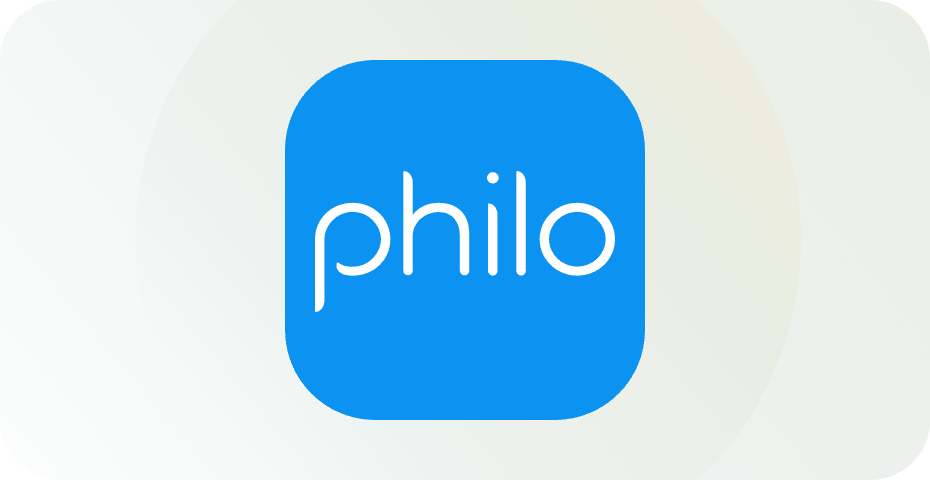 Philo TV-Logo.
