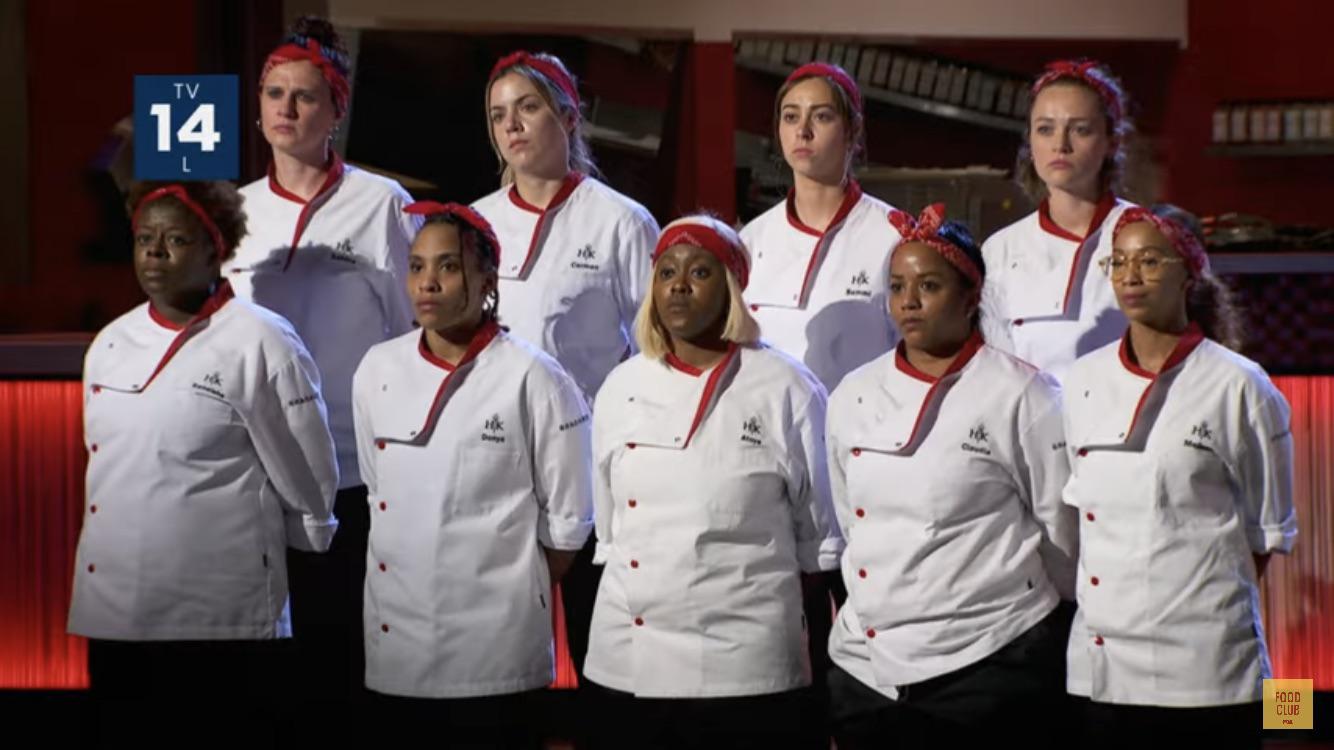 Obsada 21. sezonu Hell's Kitchen.